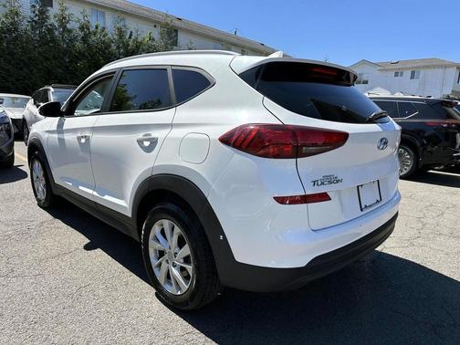 Cream White 2020 Hyundai TUCSON Value