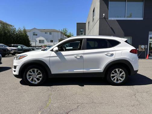 Cream White 2020 Hyundai TUCSON Value
