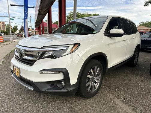 Platinum White Pearl 2020 Honda Pilot AWD EX-L