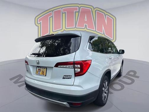 Platinum White Pearl 2020 Honda Pilot AWD EX-L