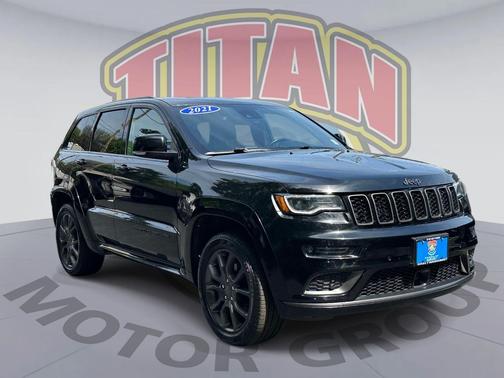 Diamond Black Crystal Pearlcoat 2021 Jeep Grand Cherokee High Altitude
