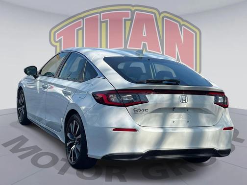 Platinum White Pearl 2024 Honda Civic EX-L