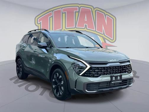 Jungle Green 2024 Kia Sportage X-Line