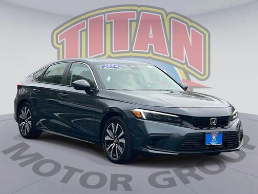 Meteorite Gray Metallic 2024 Honda Civic EX-L