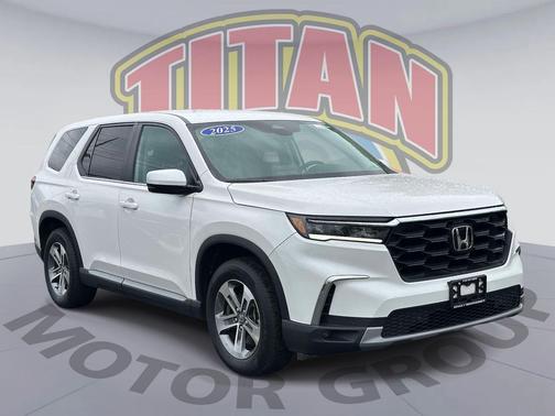 Platinum White Pearl 2025 Honda Pilot EX-L