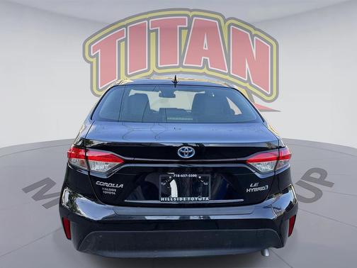 Midnight Black Metallic 2023 Toyota Corolla Hybrid LE