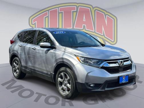 Lunar Silver Metallic 2019 Honda CR-V EX