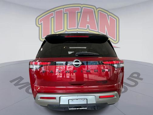 Scarlet Ember Tintcoat/Super Black 2023 Nissan Pathfinder Platinum 4WD