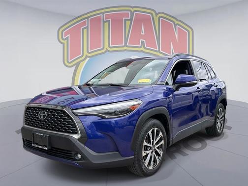 Blue Crush Metallic 2023 Toyota Corolla Cross XLE