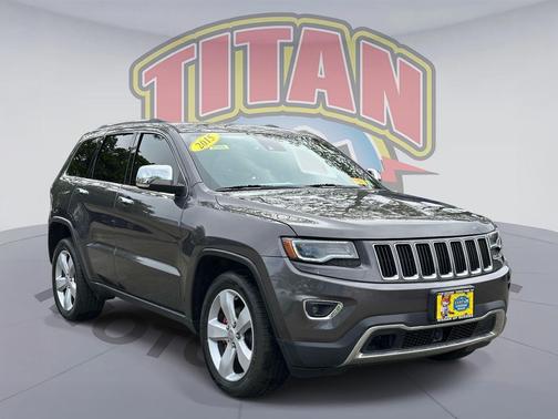 Granite Crystal Metallic Clearcoat 2015 Jeep Grand Cherokee Limited