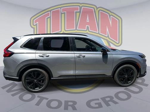 Lunar Silver Metallic 2023 Honda CR-V Hybrid Sport Touring AWD