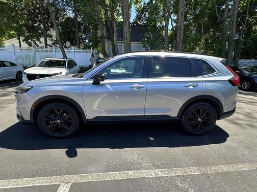 Lunar Silver Metallic 2023 Honda CR-V Hybrid Sport Touring AWD