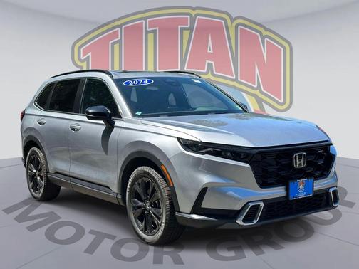 Lunar Silver Metallic 2023 Honda CR-V Hybrid Sport Touring AWD