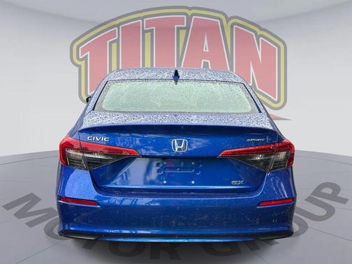 Aegean Blue Metallic 2024 Honda Civic EX