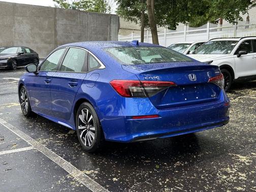 Aegean Blue Metallic 2024 Honda Civic EX