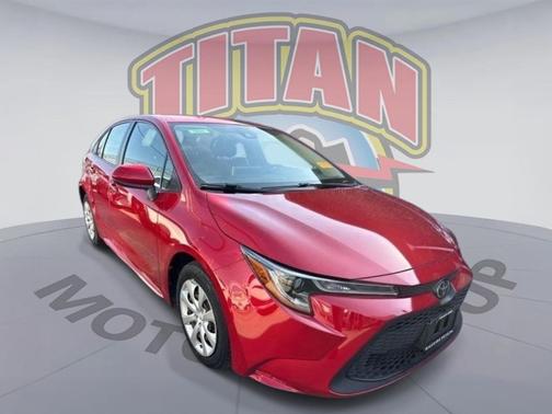 Barcelona Red Metallic 2021 Toyota Corolla LE
