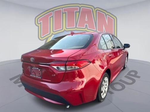 Barcelona Red Metallic 2021 Toyota Corolla LE