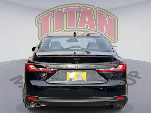 Midnight Black Metallic 2025 Toyota Camry SE