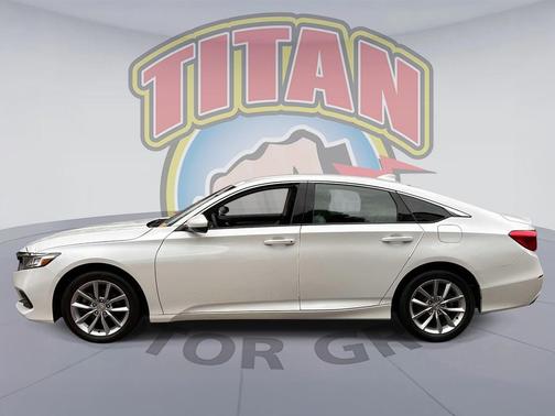 Platinum White Pearl 2021 Honda Accord LX 1.5T