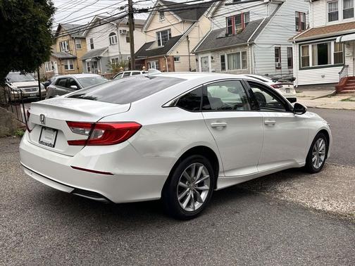Platinum White Pearl 2021 Honda Accord LX 1.5T