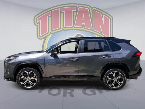 Magnetic Gray Metallic/Midnight Black Metallic 2023 Toyota RAV4 Prime XSE