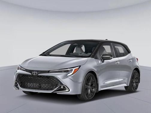 Classic Silver Metallic/Midnight Black Metallic 2026 Toyota Corolla XSE