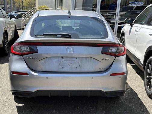 Solar Silver Metallic 2025 Honda Civic Hybrid Sport Touring