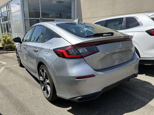 Solar Silver Metallic 2025 Honda Civic Hybrid Sport Touring
