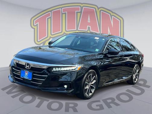Crystal Black Pearl 2021 Honda Accord EX-L 1.5T