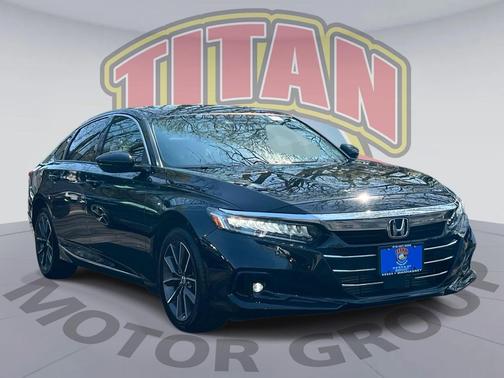Crystal Black Pearl 2021 Honda Accord EX-L 1.5T