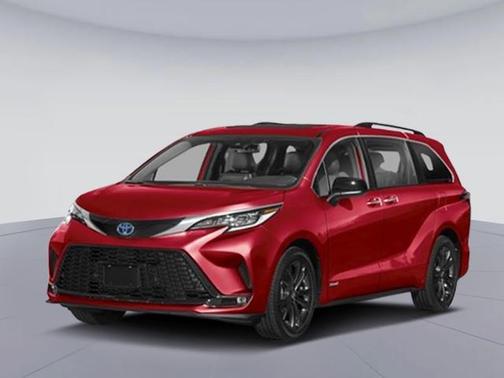 Ruby Flare Pearl 2026 Toyota Sienna XSE 7 Passenger