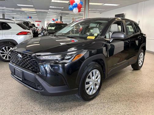 Jet Black 2023 Toyota Corolla Cross L
