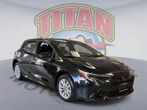 Midnight Black Metallic 2023 Toyota Corolla SE