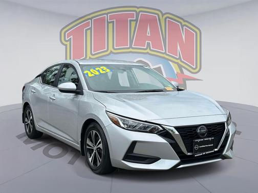 Brilliant Silver Metallic 2023 Nissan Sentra SV