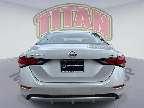Brilliant Silver Metallic 2023 Nissan Sentra SV