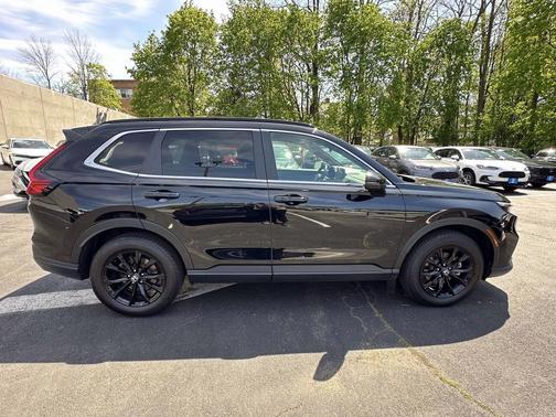 Crystal Black Pearl 2024 Honda CR-V Hybrid Sport AWD