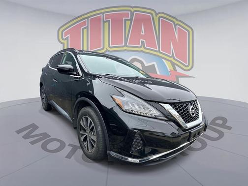 Super Black Metallic 2020 Nissan Murano SV Intelligent AWD