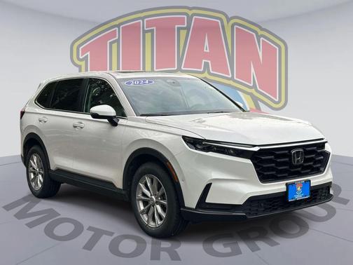 Platinum White Pearl 2024 Honda CR-V EX-L AWD