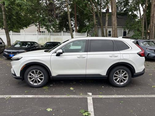 Platinum White Pearl 2024 Honda CR-V EX-L AWD