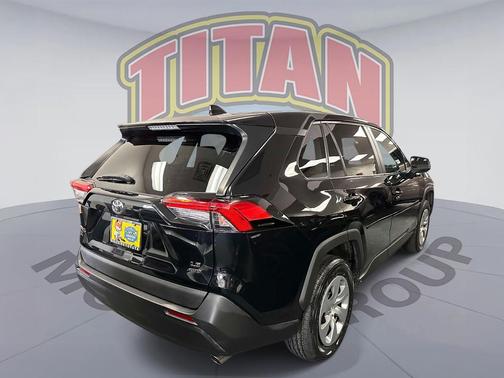 Midnight Black Metallic 2022 Toyota RAV4 LE