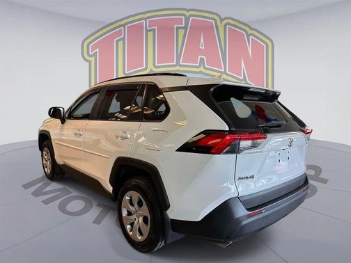 Super White 2020 Toyota RAV4 LE