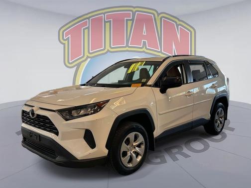 Super White 2020 Toyota RAV4 LE