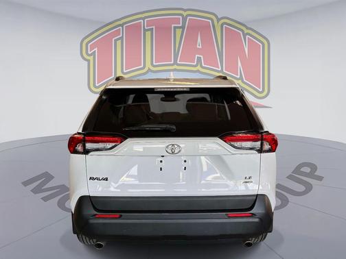 Super White 2020 Toyota RAV4 LE