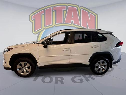 Super White 2020 Toyota RAV4 LE