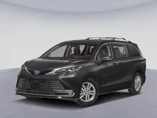 Midnight Black Metallic 2026 Toyota Sienna Platinum