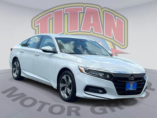 Platinum White Pearl 2019 Honda Accord EX-L 2.0T