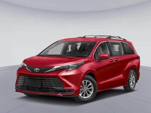 Ruby Flare Pearl 2026 Toyota Sienna LE