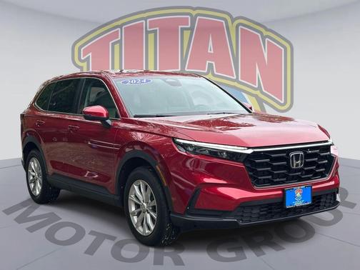Radiant Red Metallic 2024 Honda CR-V EX AWD