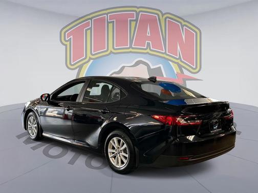 Midnight Black Metallic 2025 Toyota Camry LE