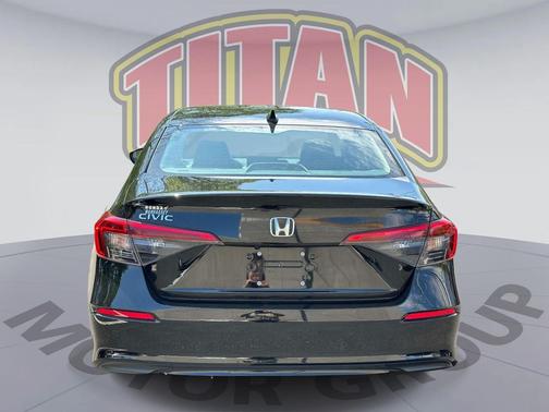 Crystal Black Pearl 2024 Honda Civic LX